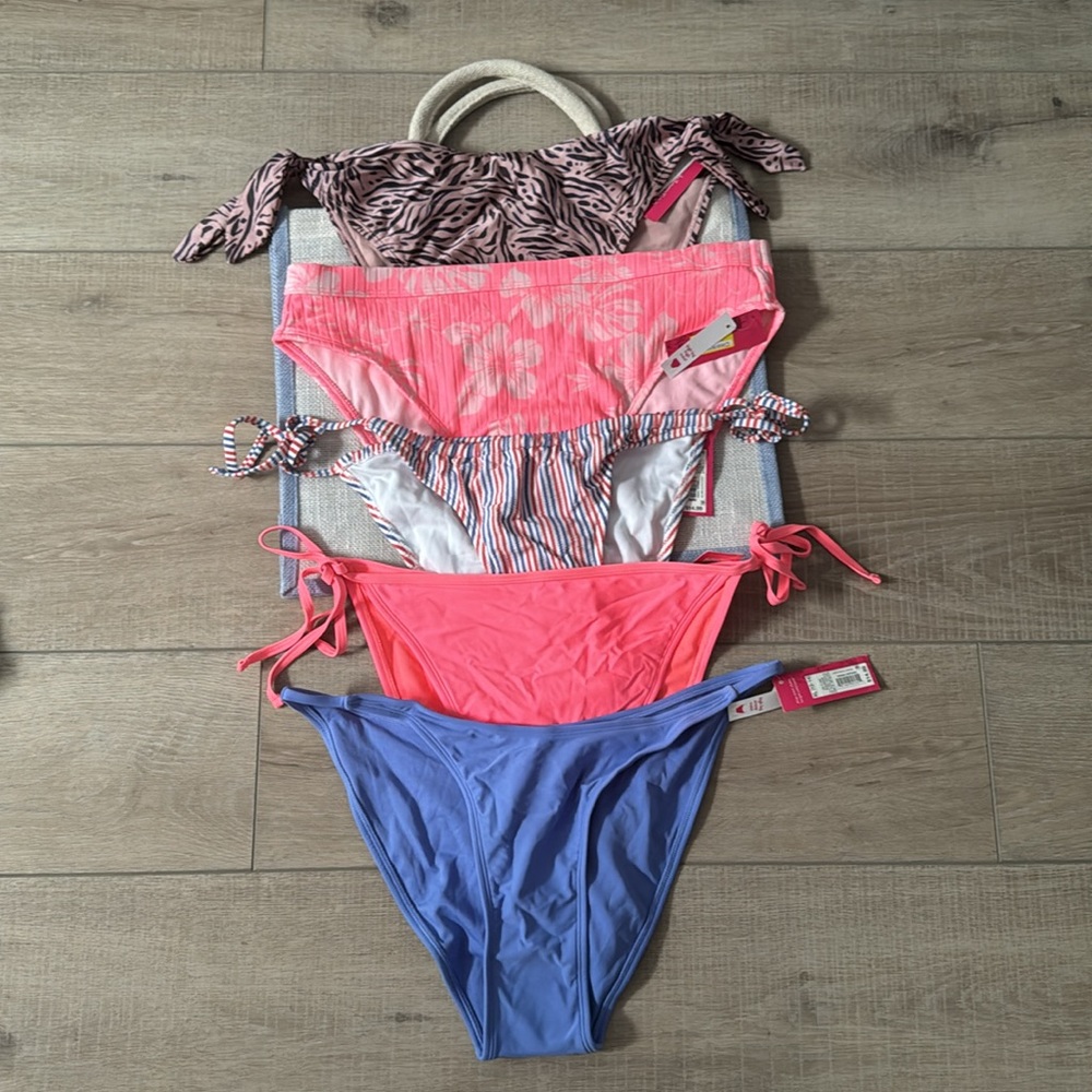 Lot of (12) XL Xhilaration bottoms NWT mix of CHEEKY & HIGH WAIST - Picture 4 of 4